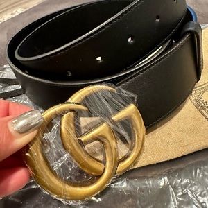 BRAND NEW GUCCI DOUBLE G MARMONT BELT..